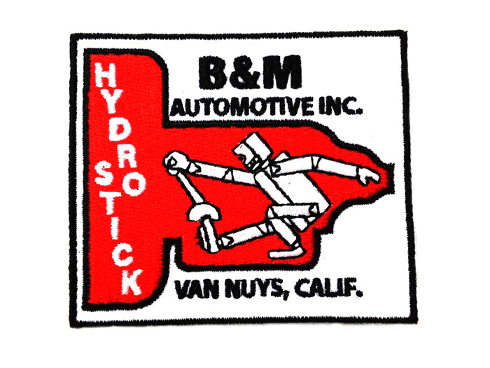 V-Twin B and M Shifter Patches Set - 2.4 Inches Wide