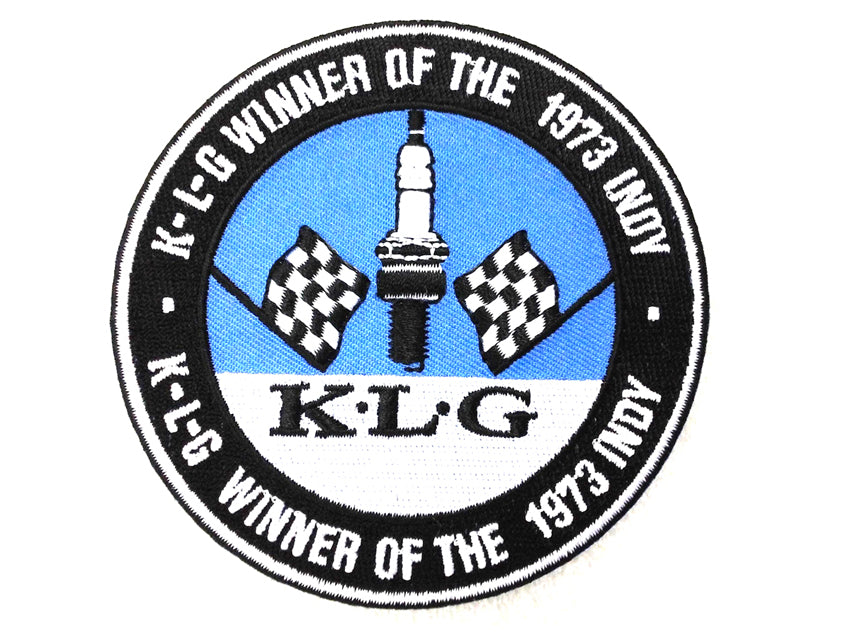 V-Twin KLG Spark Plug Patches - 3.4 Inch Diameter Set