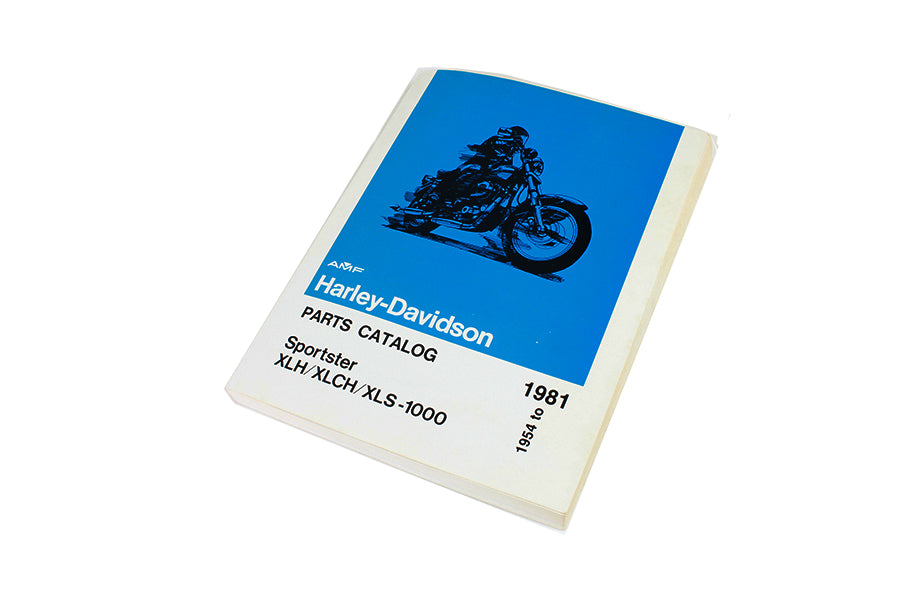 V-Twin AMF Parts Book for 1954-1978 Harley Davidson XL Sportsters