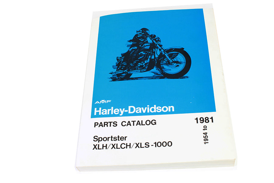 V-Twin AMF Parts Book for 1954-1978 Harley Davidson XL Sportsters