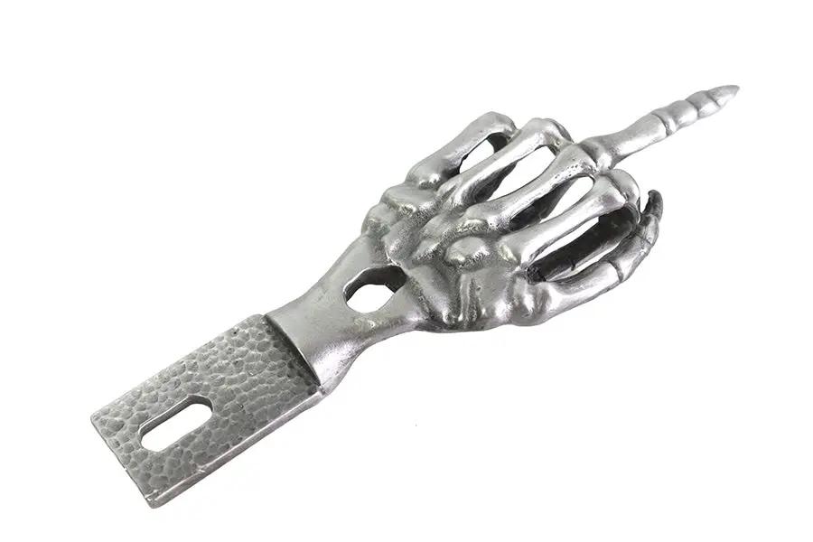 V-Twin Middle Finger License Plate Topper - Unique Automotive Accessory by V-Twin