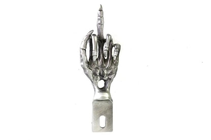 V-Twin Middle Finger License Plate Topper - Unique Automotive Accessory by V-Twin