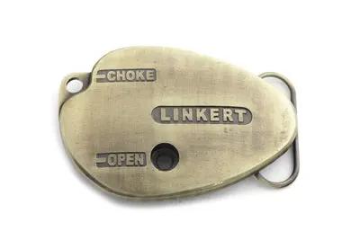 V-Twin Linkert Teardrop Belt Buckle - Retro Motorcycle Accessory by V-Twin