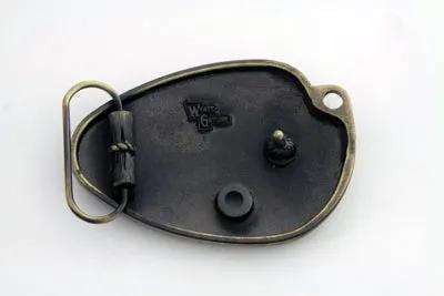 V-Twin Linkert Teardrop Belt Buckle - Retro Motorcycle Accessory by V-Twin