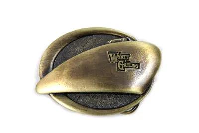 V-Twin XL Gas Tank Belt Buckle - Retro Style from the 1980s and 1990s by V-Twin