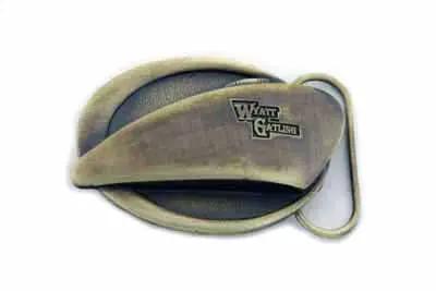 V-Twin XL Gas Tank Belt Buckle - Retro Style from the 1980s and 1990s by V-Twin