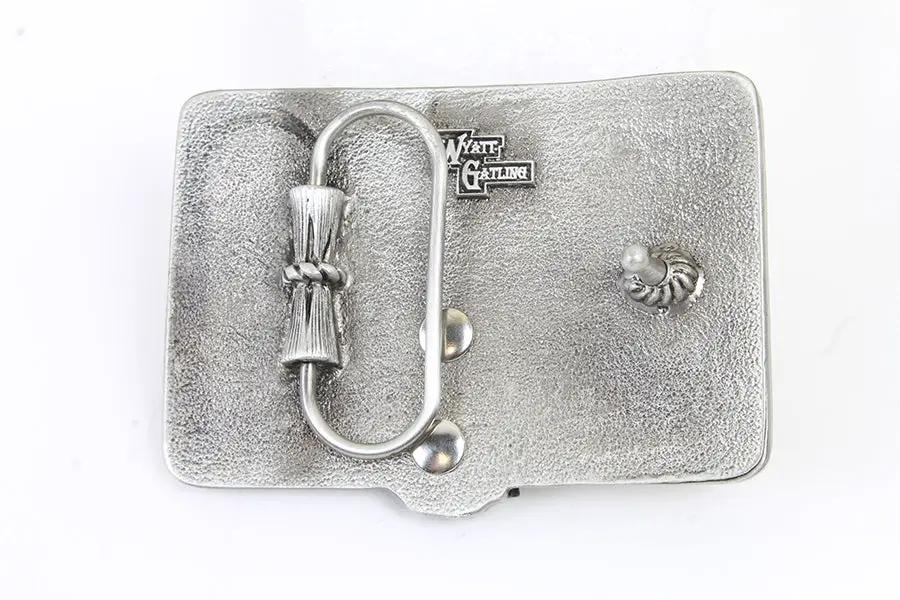 V-Twin Shovelhead Belt Buckle - Vintage Motorcycle Style Replica by V-Twin