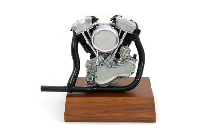 V-Twin Large Knucklehead Motor Model - Pewter Finish, 4-1/4 Inch Height by V-Twin