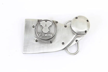 V-Twin XL Points System Cover Belt Buckle – 2 Inch Wide Vintage Style Accessory by V-Twin