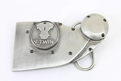 V-Twin XL Points System Cover Belt Buckle – 2 Inch Wide Vintage Style Accessory by V-Twin