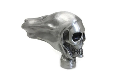 V-Twin Skull Fender Ornament - Pewter Finish with 2-1/4 Inch Height by V-Twin