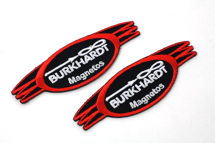 V-Twin Burkhardt Magneto Patches - 3 Inch Diameter Set
