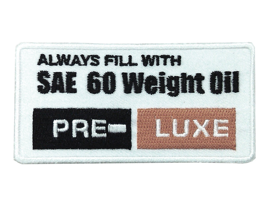 V-Twin SAE 60 Weight Oil Patches - 1-1/2 Inch Wide Set