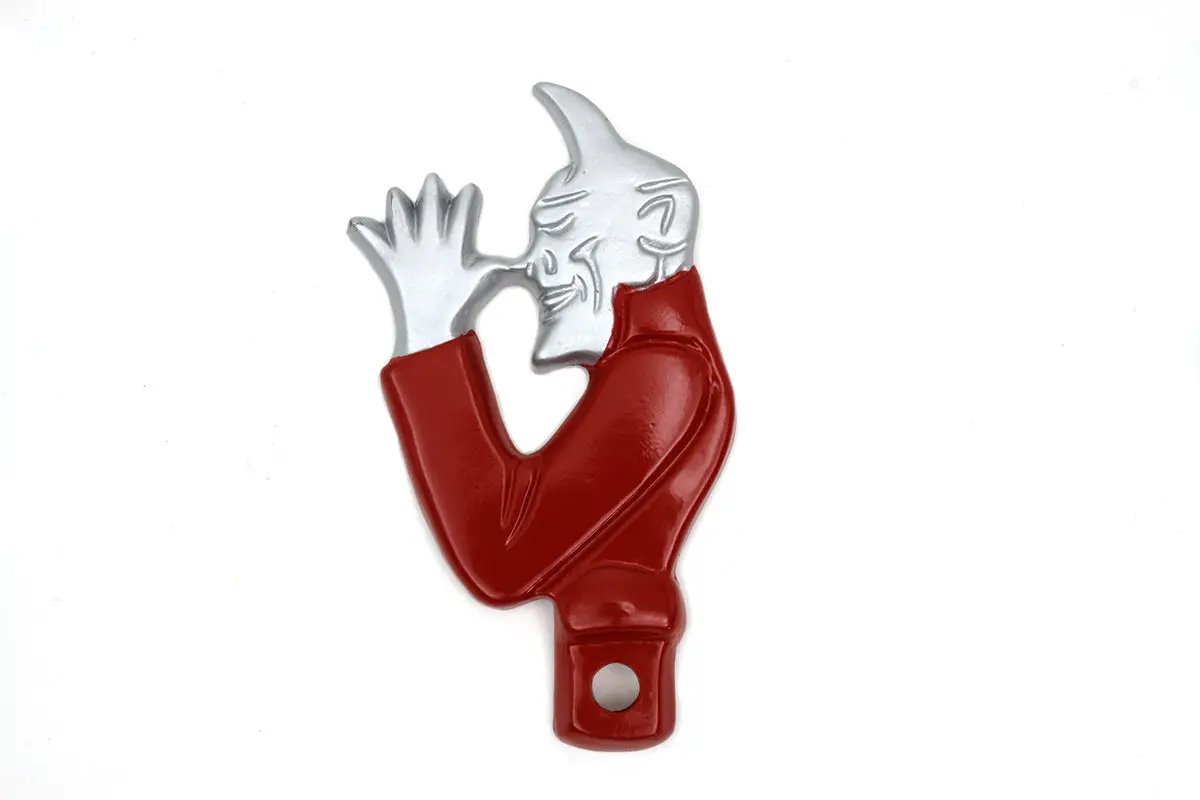 V-Twin Devil License Plate Topper - 3.5 Inch Tall Decorative Accessory by V-Twin