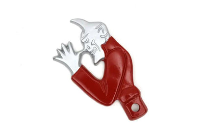 V-Twin Devil License Plate Topper - 3.5 Inch Tall Decorative Accessory by V-Twin