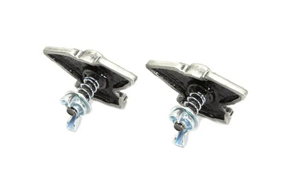 V-Twin Skull on Panhead Engine License Plate Topper Set - Part 13-1227 by V-Twin