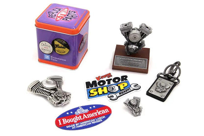 V-Twin Evolution Motorcycle Gift Set - 6 Piece Collectible Pin Set by V-Twin