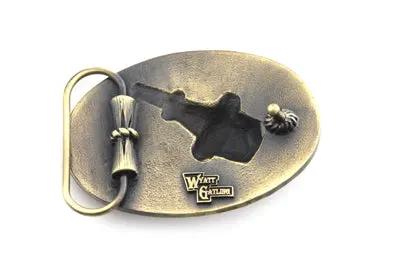 V-Twin Beck Spark Plug Belt Buckle - Vintage 1980s and 1990s Style Accessory by V-Twin