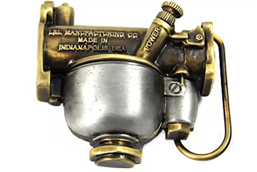 V-Twin Linkert Carburetor Belt Buckle - 1980s and 1990s Style Reproduction by V-Twin