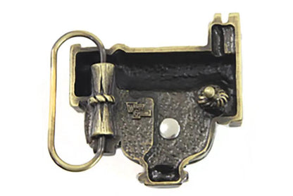 V-Twin Linkert Carburetor Belt Buckle - 1980s and 1990s Style Reproduction by V-Twin