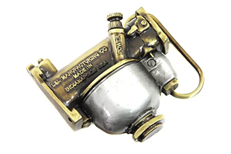 V-Twin Linkert Carburetor Belt Buckle - 1980s and 1990s Style Reproduction by V-Twin