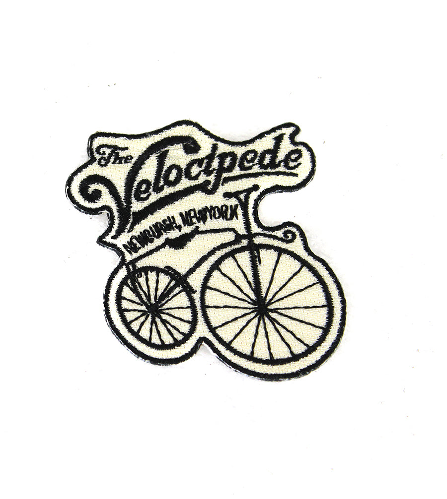 V-Twin Velocipede Patch Set - 2.5 Inch Wide Motorcycle Patches for Clothing and Accessories