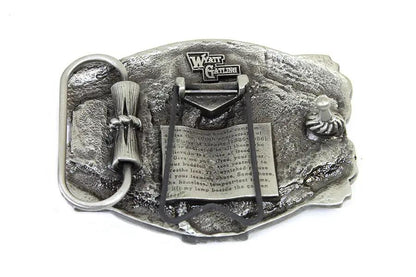 V-Twin Liberty Belt Buckle - 3 inch x 2.5 inch Reproduction of 1980s and 1990s Original Style by V-Twin
