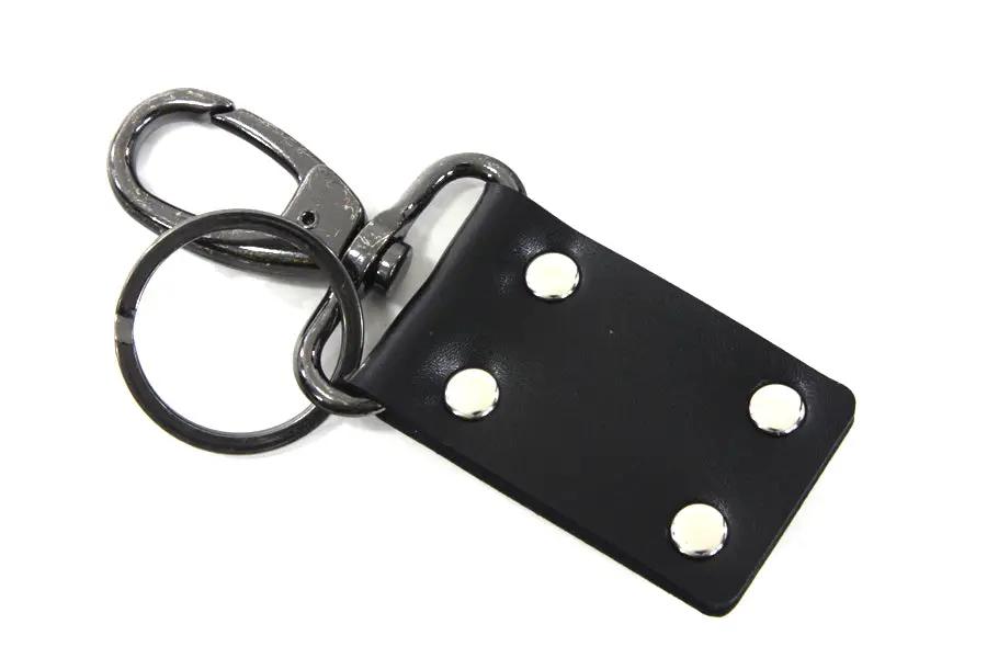 V-Twin Shovelhead Motor Keychain with Silver Patina Finish by V-Twin