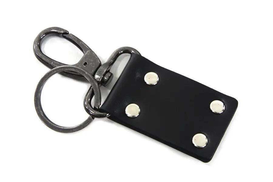 V-Twin Flathead Motor Keychain with Silver Patina Finish by V-Twin