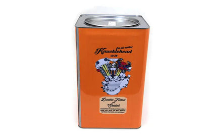 V-Twin 5 Gallon Waste Can with Round Opening - Durable Metal Container for Pennies and Quarters by V-Twin