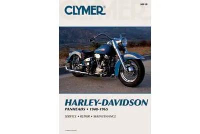 Clymer Repair Manual for 1948-1965 Harley Davidson Panhead Models (Part Number CM418) by Clymer Manuals