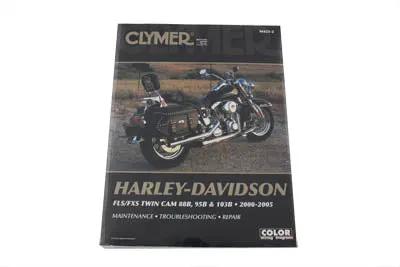 Clymer Service Manual for 2000-2005 Harley Davidson FXST & FLST by Clymer Manuals