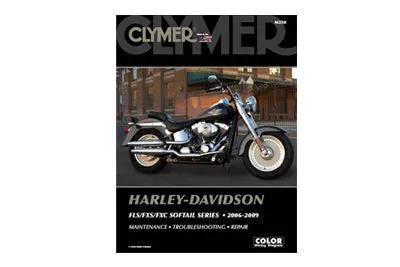 Clymer Repair Manual for 2006-2010 Harley Davidson FXST and FLST Models by Clymer Manuals
