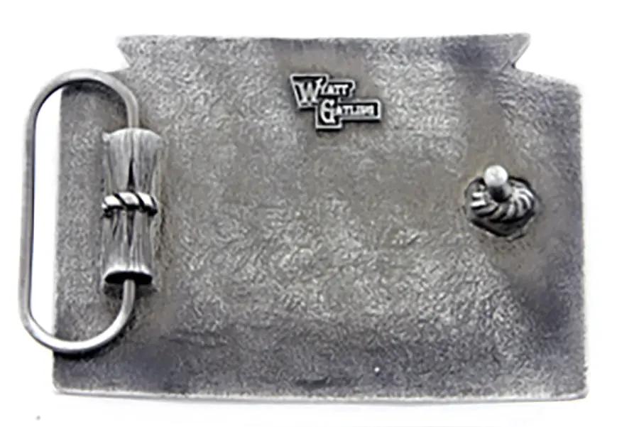 V-Twin 48-1775 Motorcycling Belt Buckle - Vintage 1980s and 1990s Style Pewter Finish by V-Twin