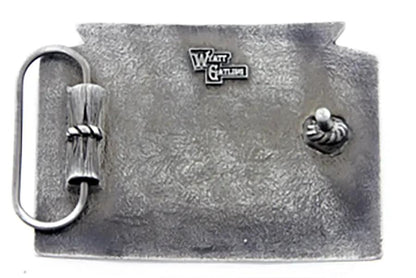 V-Twin 48-1775 Motorcycling Belt Buckle - Vintage 1980s and 1990s Style Pewter Finish by V-Twin