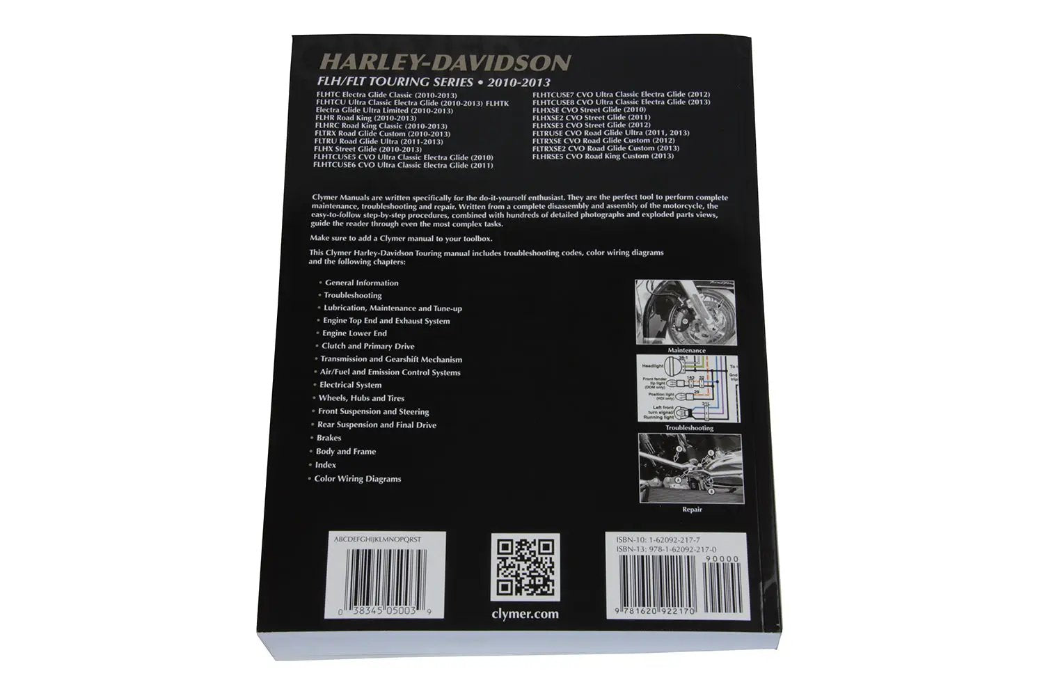 Clymer Repair Manual for 2010-2013 Harley Davidson FLT Models by Clymer Manuals