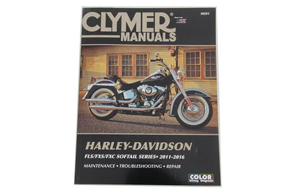 Clymer Repair Manual for 2011-Up Harley Davidson FXST and FLST Models - Part CM251 by Clymer Manuals