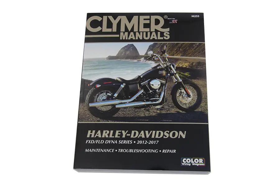 Clymer Repair Manual for 2012-2017 Harley Davidson DynaGlide Models, Part Number CM255 by Clymer Manuals