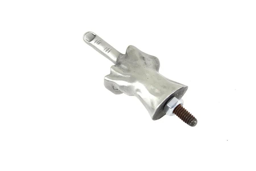V-Twin Middle Finger Fender Ornament with 1/4 Inch Mount Threads by V-Twin