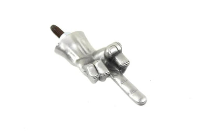 V-Twin Middle Finger Fender Ornament with 1/4 Inch Mount Threads by V-Twin