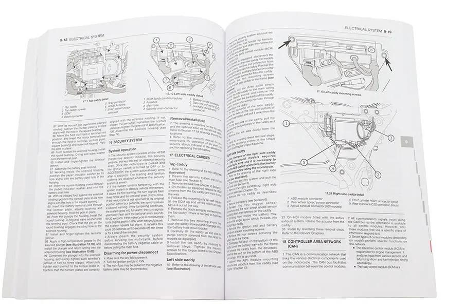 Clymer Repair Manual for 2014-2016 Harley Davidson FLT Models by Clymer Manuals