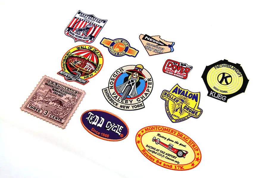 V-Twin Newburgh New York Tedd Patch Kit - Vintage Patch Collection with Accessory Items by V-Twin