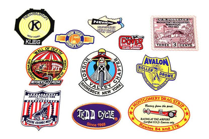 V-Twin Newburgh New York Tedd Patch Kit - Vintage Patch Collection with Accessory Items by V-Twin