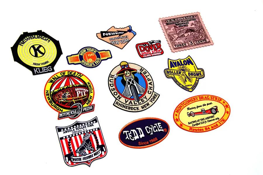 V-Twin Newburgh New York Tedd Patch Kit - Vintage Patch Collection with Accessory Items by V-Twin
