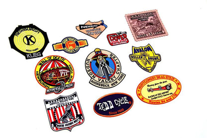 V-Twin Newburgh New York Tedd Patch Kit - Vintage Patch Collection with Accessory Items by V-Twin