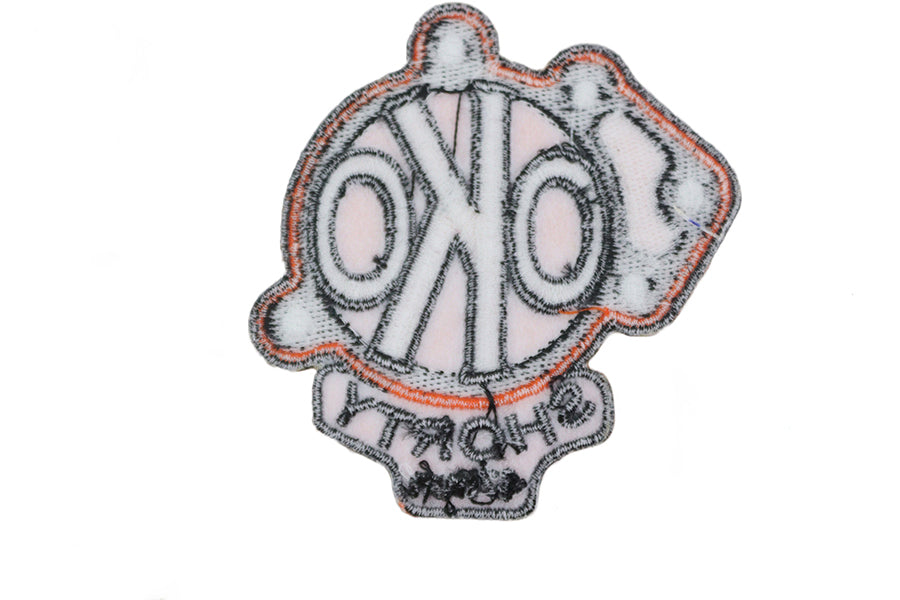 V-Twin OKO Shorty Patch Set - Motorcycle Emblem Patches for Clothing and Gear