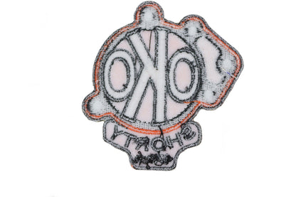 V-Twin OKO Shorty Patch Set - Motorcycle Emblem Patches for Clothing and Gear