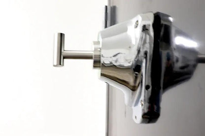 V-Twin Chrome Nose Cover Towel Bar with Wall Mount - Classic Motorcycle Accessory by V-Twin