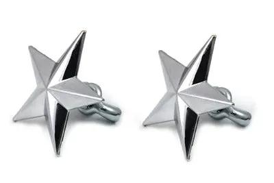 V-Twin Chrome Decorative Star Studs - Set of Five by V-Twin