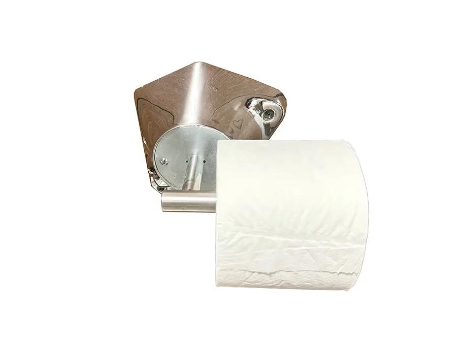 V-Twin Chrome Toilet Paper Holder Kit with Wall Mount Option by V-Twin